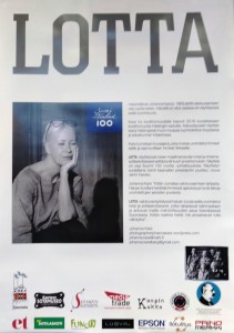 Johanna ja Lotta-juliste s